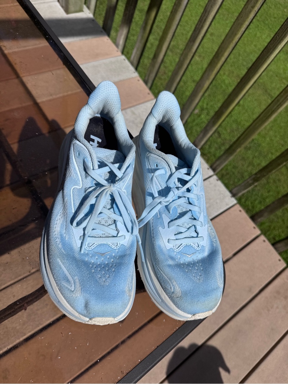 Hoka Light Blue Running Sneakers